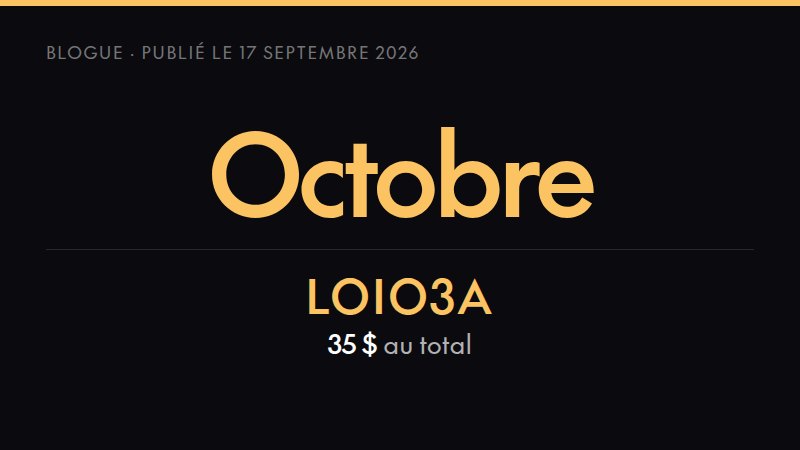 Chiffre clé de l'article : octobre 2026 — le mois où la carte entre au dossier de crédit