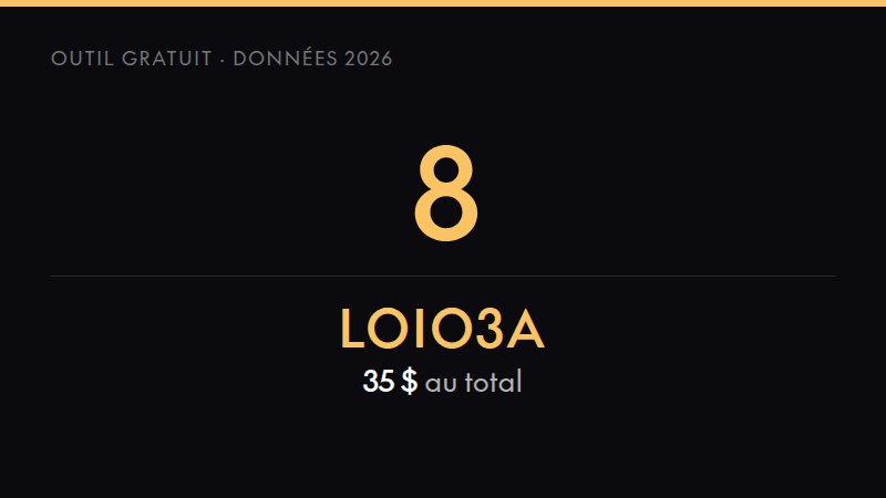 Calculateur de frais de courtage