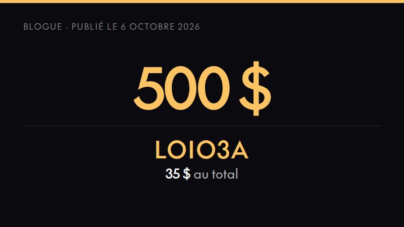 Chiffre clé de l'article : 500 $ actifs minimum pour entrer dans une comparaison de groupe d'âge